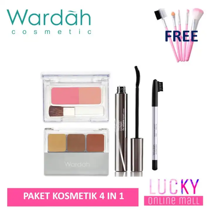eyeshadow blush on wardah