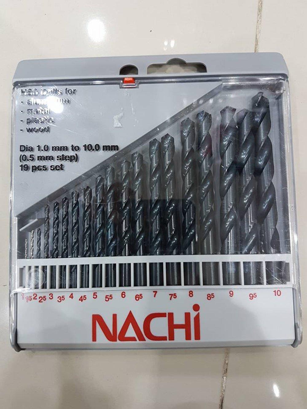 Nachi Mata Bor Besi Set 1 10mm 19pcs Lazada Indonesia