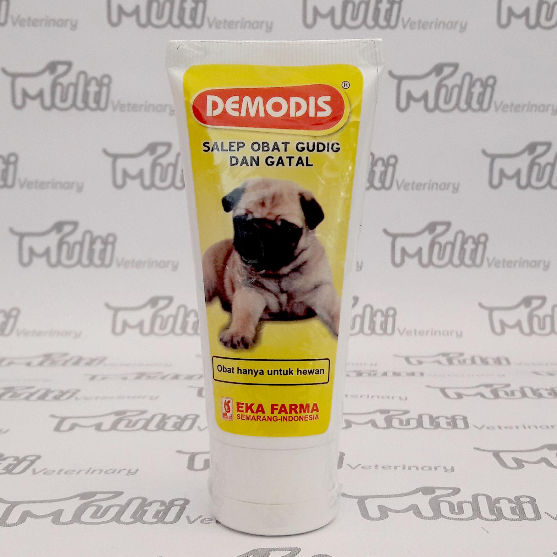 DEMODIS Salep 60gr - Obat Gudig Jamur Dan Gatal Anjing EKA FARMA ...