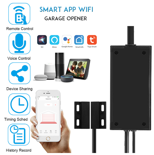 google home door opener