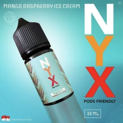 NYX Pods Friendly 30ml MANGO RASPBERRY ICE CREAM By HERO57