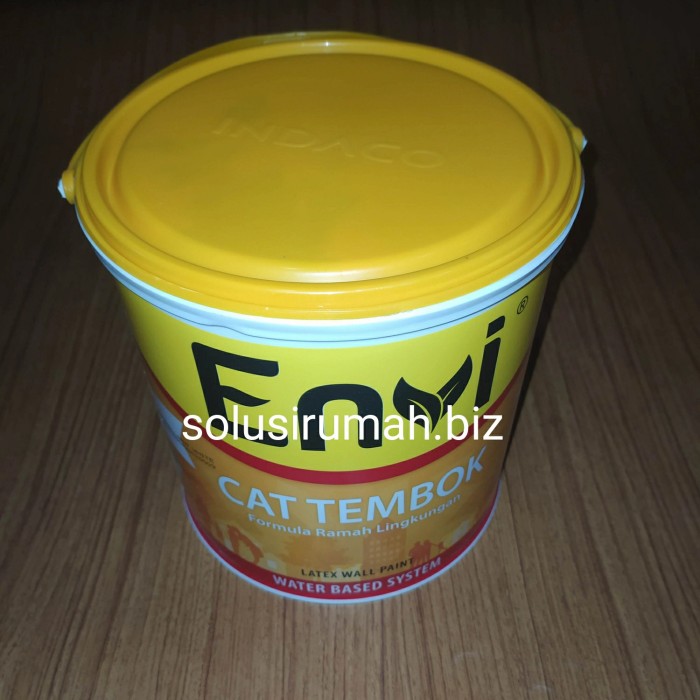 cat tembok envi 5 kg 5kg interior dinding galon envitex Lazada Indonesia