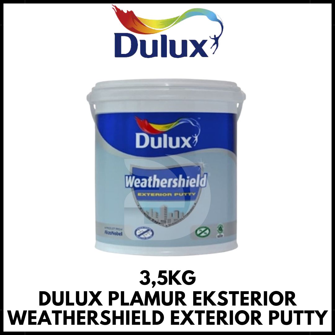 Dulux Plamur Eksterior / Weathershield Exterior Putty Galon 3,5Kg / Cat ...