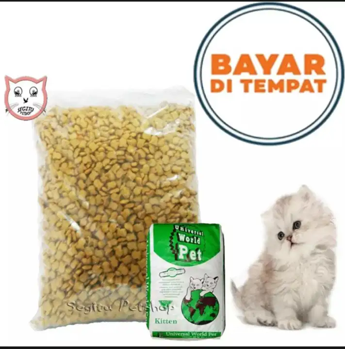 Makanan Kucing Universal Kitten Repack 1 Kg Lazada Indonesia