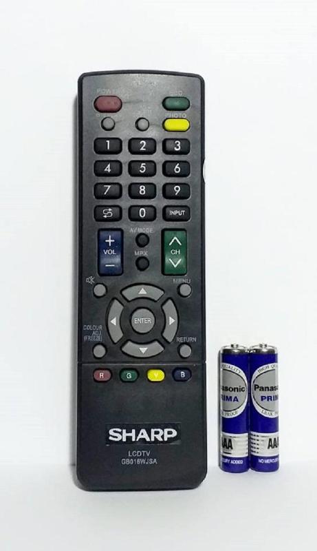 Sharp Remote Control TV LCD/LED GB016WJSA - Hitam