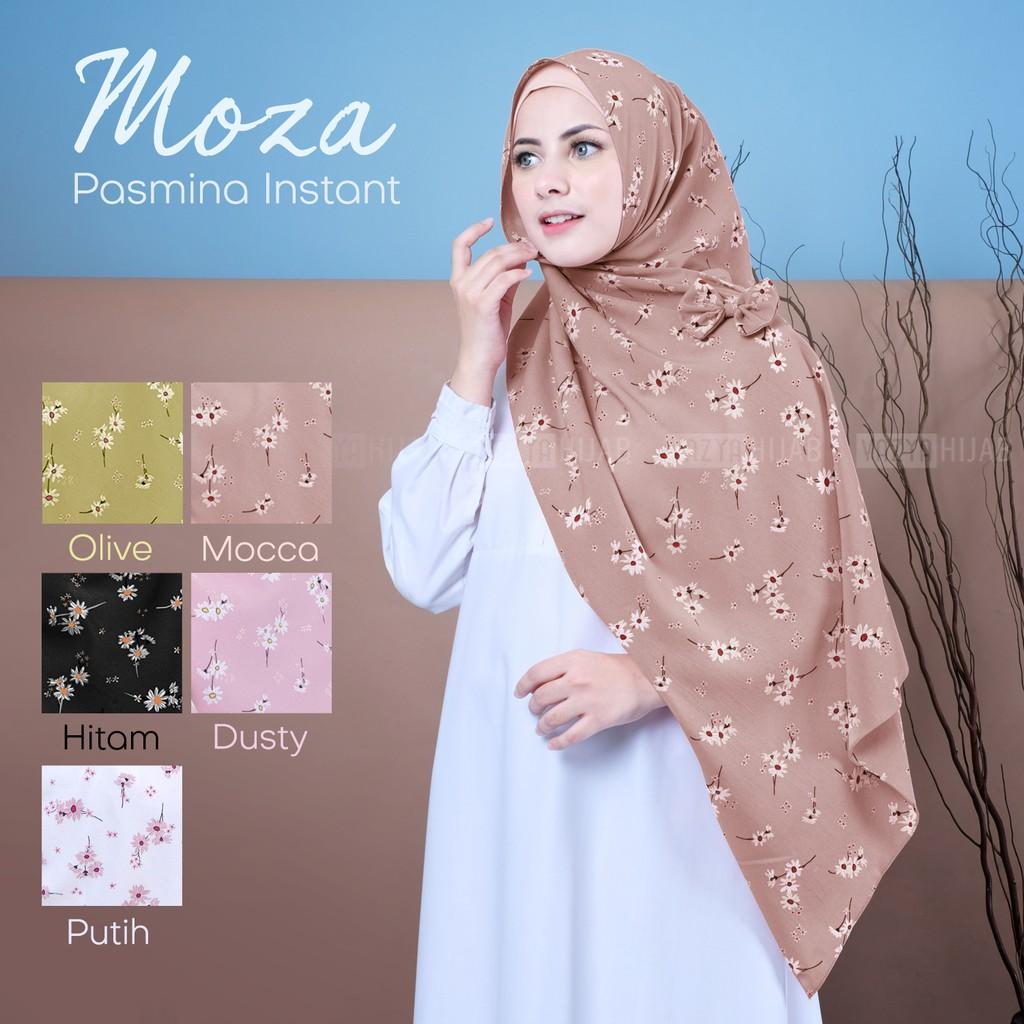 Jual Hijab (JIlbab) Modern Terbaik / Pashmina Instan / BISA BAYAR DITEMPAT / Pashmina Instant Moza / hijab pashmina