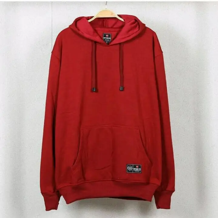 jaket hoodie maroon