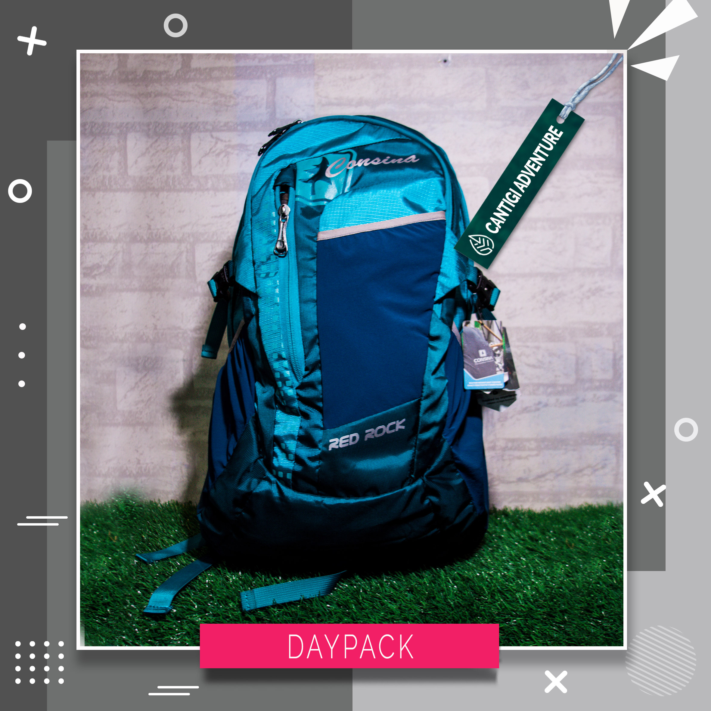 Tas punggung Daypack Travel Laptop 