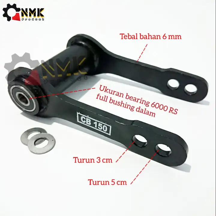 Lowering Kit Honda Cb150r Old New Facelift Verza Pemendek Monoshock Cb 150 R Lazada Indonesia