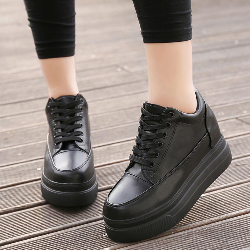 2019 Musim Semi dan Musim Gugur model baru Gaya Korea All-match Modis sepatu platform