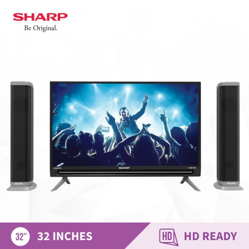 Sharp Aquos LED 32 Inch IIOTO 2T-C32BD1i - Khusus JADETABEK - GRATIS ONGKIR