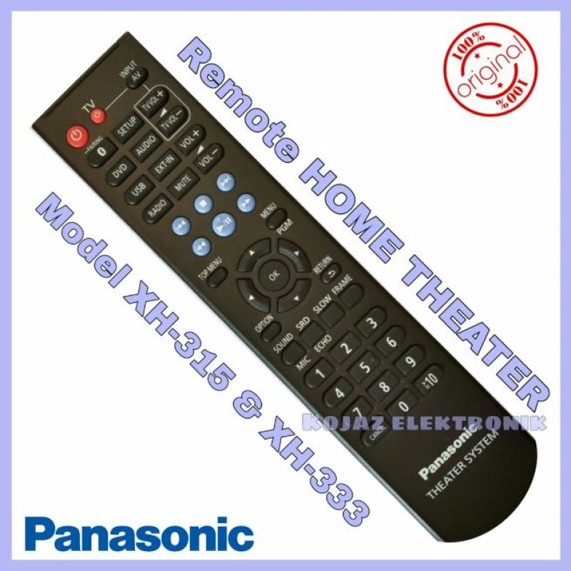 Remote Home Theater Panasonic Original Terbaru