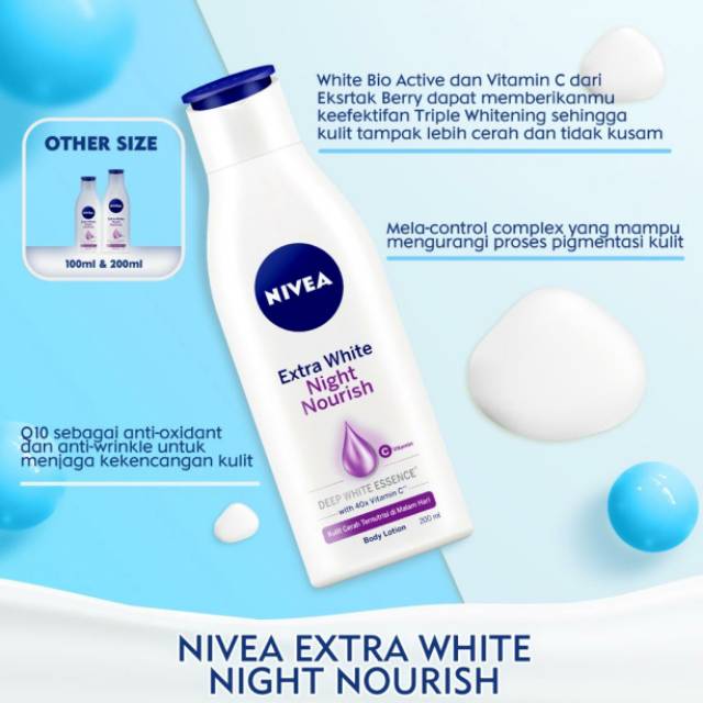 harga nivea night nourish lotion