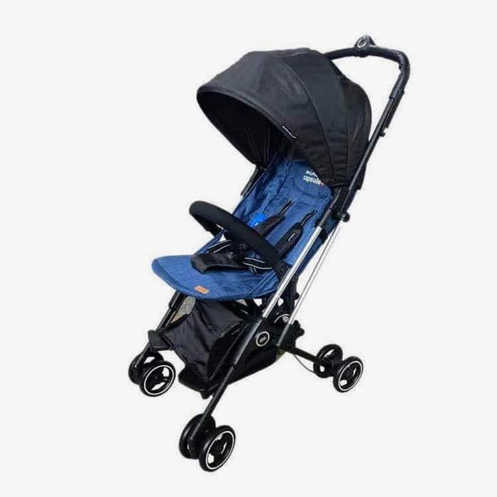 BabyElle Mini Capsule Plus S311 Stroller Grey Hitam Biru Merah Traveling Lipat Lazada Indonesia