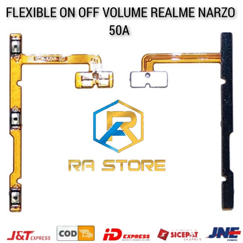 Flexible Flexibel On Off Volume Realme Narzo A Fleksibel Tombol Power On Of Vol Original