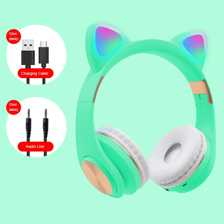 over ear headphones both wired and wireless