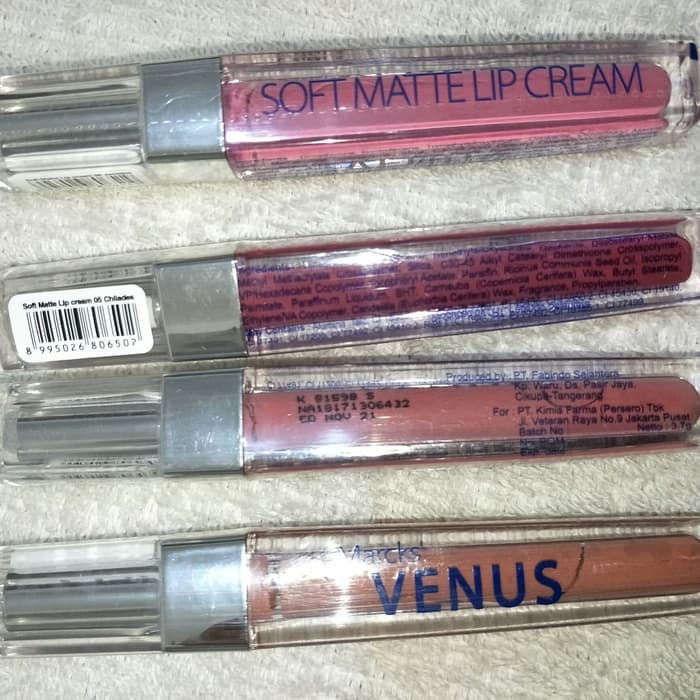 marcks venus softmatte lip cream