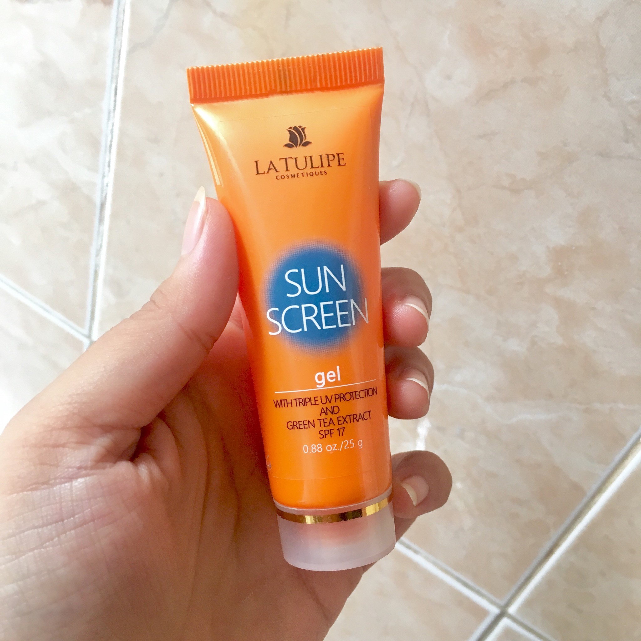 sunscreen la tulipe gel