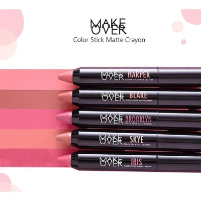 Make Over Color Stick Matte Crayon Lipstick