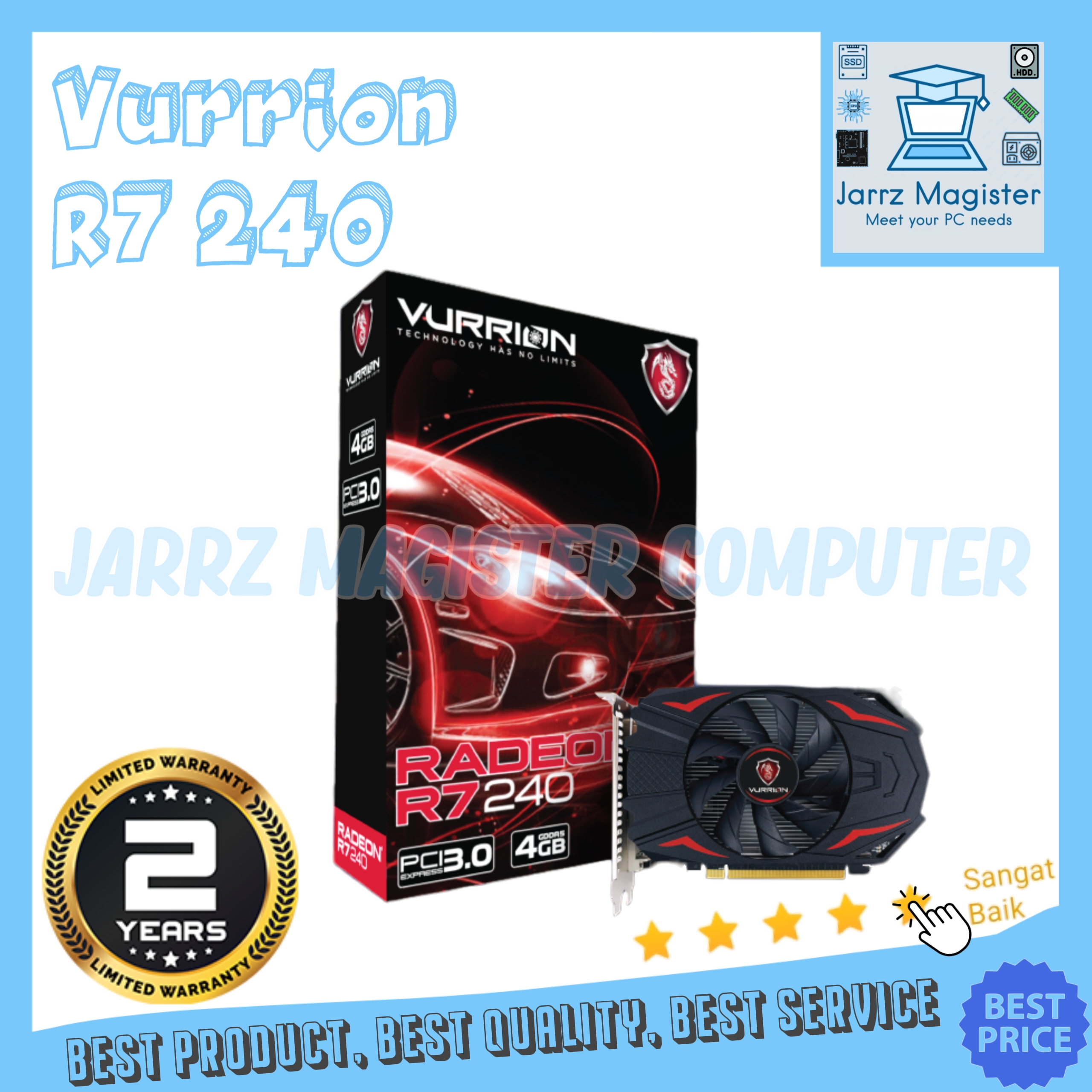 240 2gb Ddr3 Asus Radeon R7 240 ASUS Radeon R7 240 Graphics Card