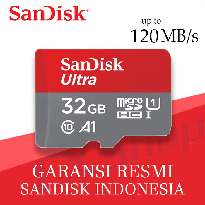 Карта памяти sandisk ultra 32 гб