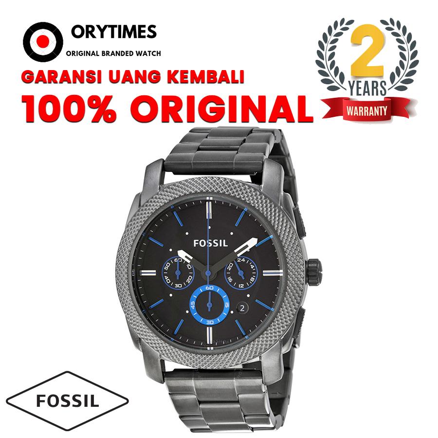 Fossil FS4931 Machine Chronograph Black 