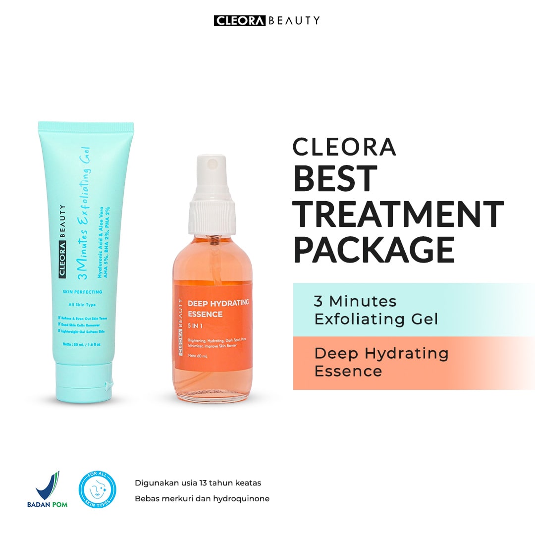 Cleora Best Treatment ( 3 Minute Exfoliating Gel x DHE ) Lazada Indonesia