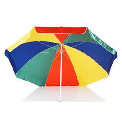 Payung pantai warna pelangi taman cafe tenda pkl lapak jualan 200cm