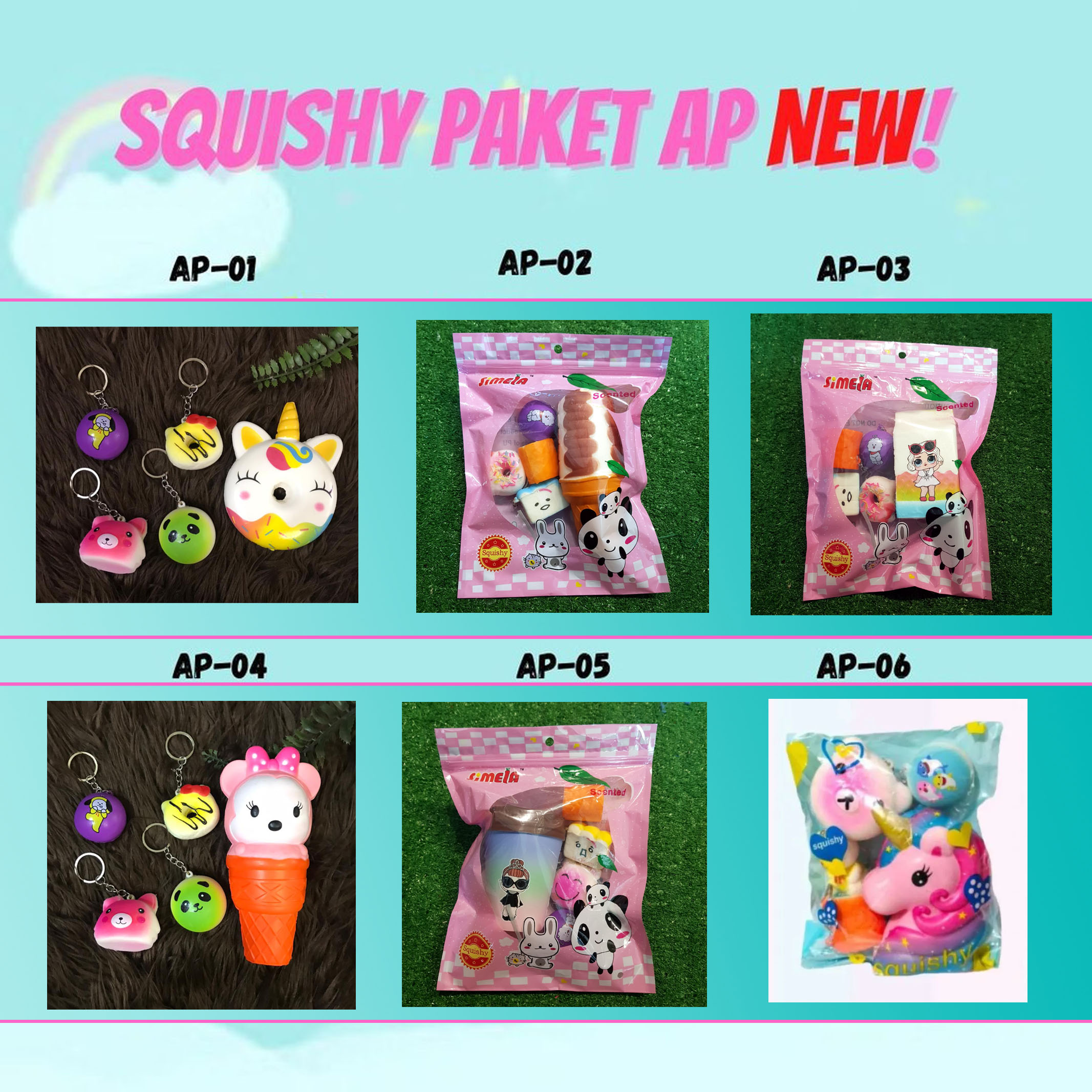 Squishy store paket jumbo