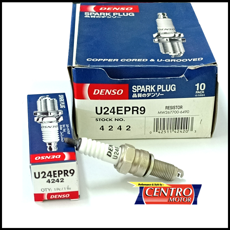 BUSI DENSO U24EPR9.Busi Untuk Motor 125-150cc Dengan Resistor.ORIGINAL ...