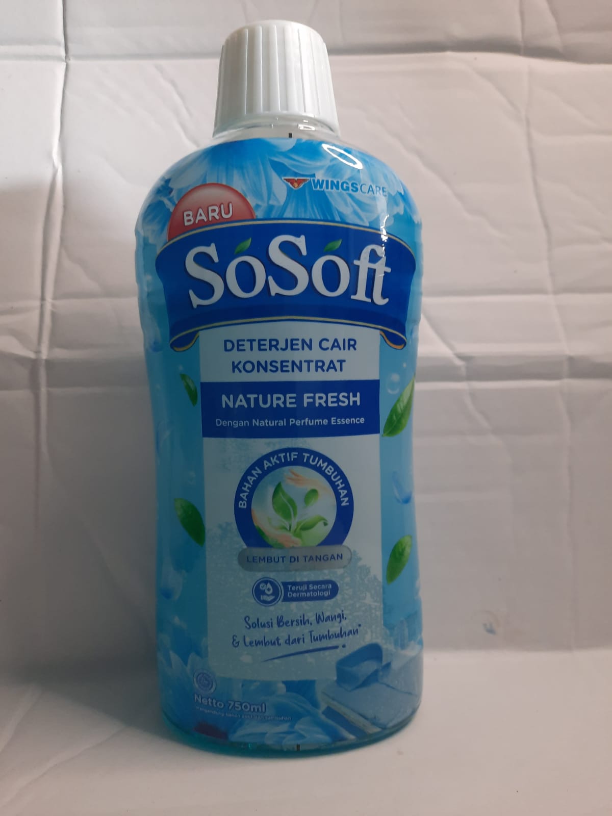 So Soft Detergent BIRU 750 ML / Detergent Cair Lazada Indonesia