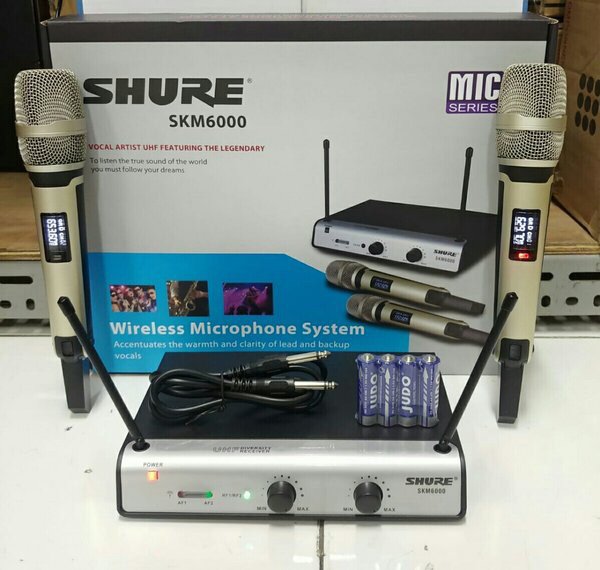 MIC/MICROPHONE WIRELESS SHURE SKM 6000 