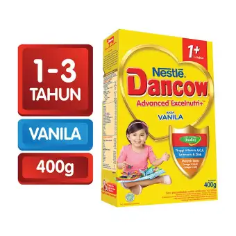 DANCOW Advanced Excelnutri + 1+ Vanila 400g