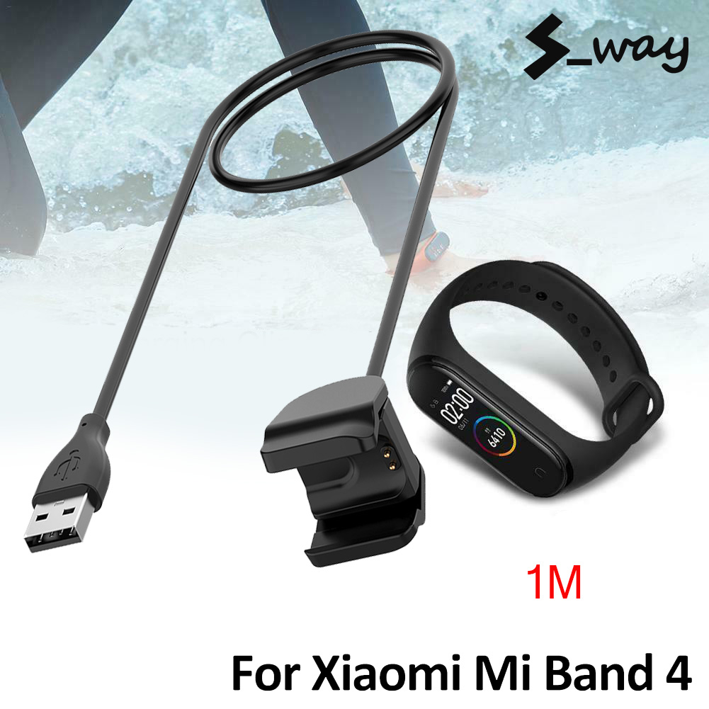 S-way Cáp sạc dành cho đồng hồ thông minh đeo tay phù hợp với Millet Bracelet 4 Xiaomi Mi Band 4 - INTL
