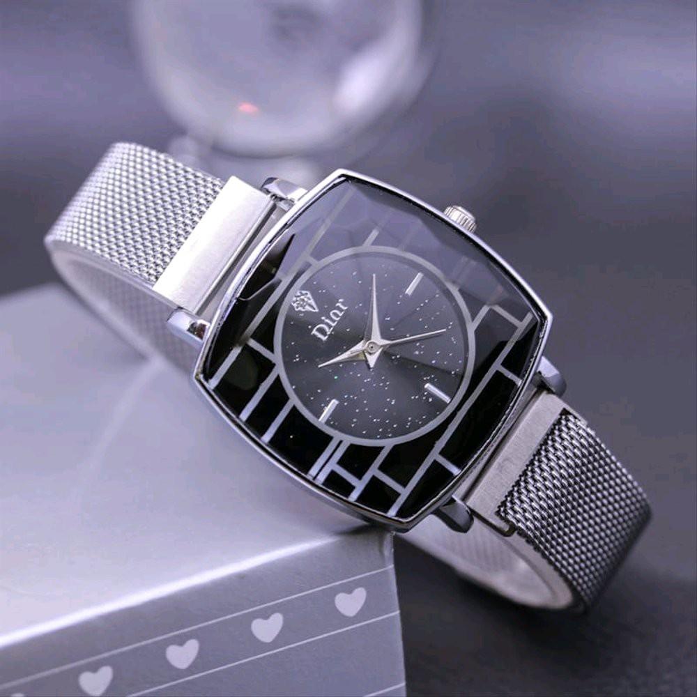 LS STORE JAM TANGAN WANITA DIOR KOTAK RANTAI MAGNET JAM TANGAN IMPORT LS STORE JAM TANGAN CEWE JAM TANGAN MURAH JAM TANGAN DIOR GUCCI