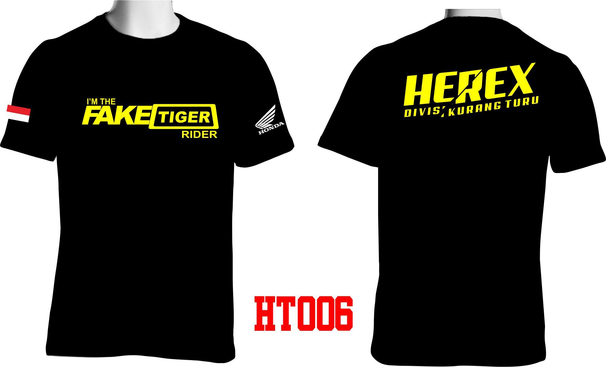 Kaos Motor Honda Tiger Herex Membeli Jualan Online T Shirt Dengan Harga Murah Lazada Indonesia