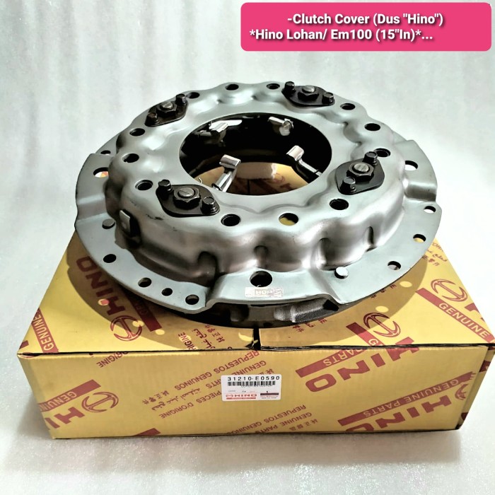 Clutch Cover Kopling Matahari Dekrup Hino LOHAN Hino 500 15Inch