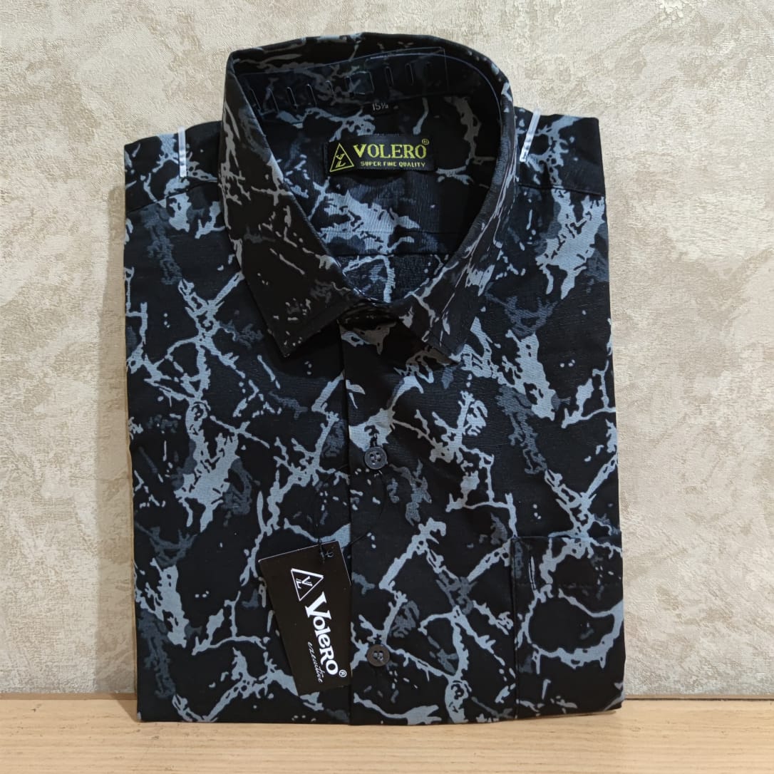 Kemeja Casual Pria Lengan Pendek Volero 