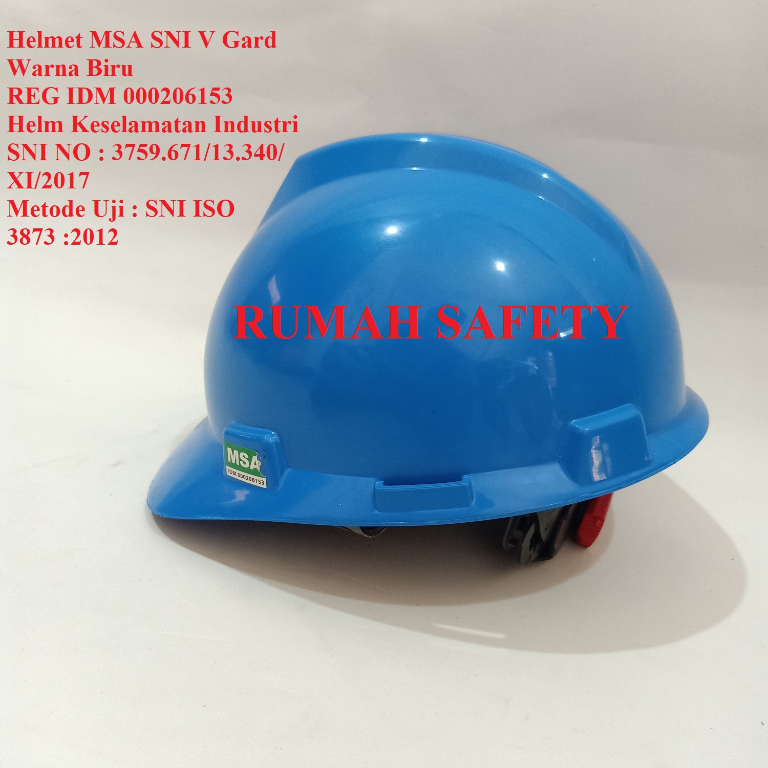 Safety Helmet SNI MSA Lokal / Helm Proyek Fastrac SNI / Helmet Msa