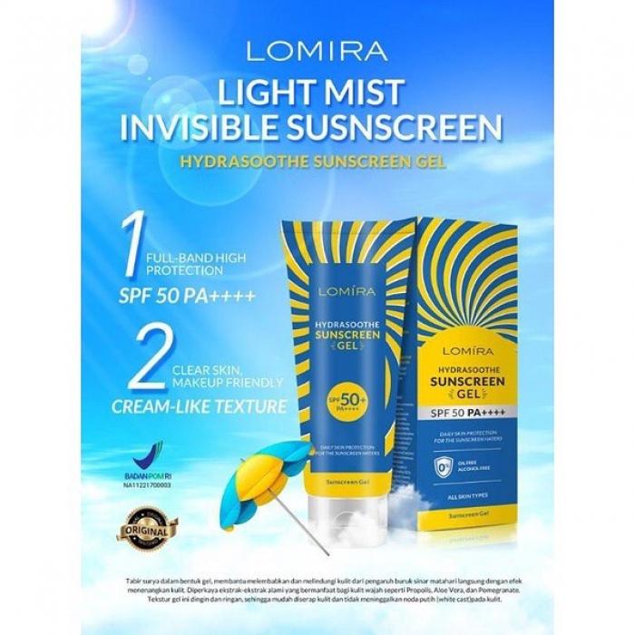 LOMIRA HYDRASOOTHE SUNSCREEN GEL SPF 50 PA++++ Lazada Indonesia