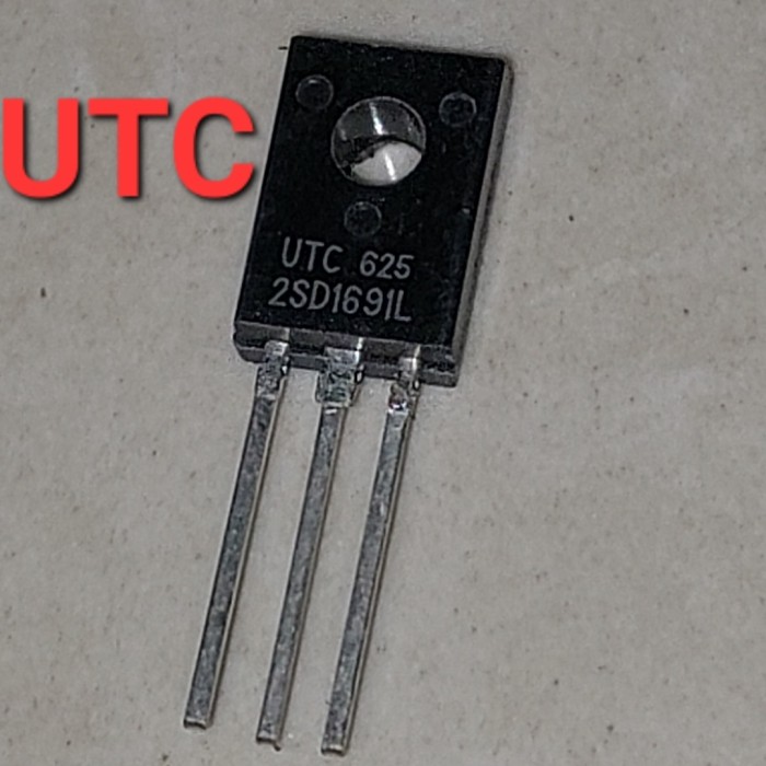 Lot De 10 Transistors NEC 2SD1691 / D1691 - Boîtier TO-126 - Neufs