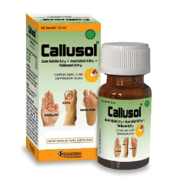 Callusol Obat Kutil Kapalan dan Mata Ikan ( 10ML ) - Vee Store