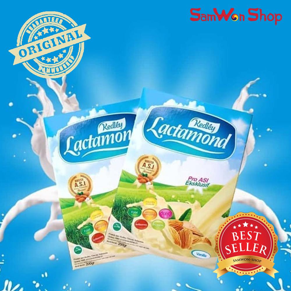 SAMWON - LACTAMOND ASI BOOSTER PELANCAR ASI SUSU BUBUK ALMOND RASA VANILA