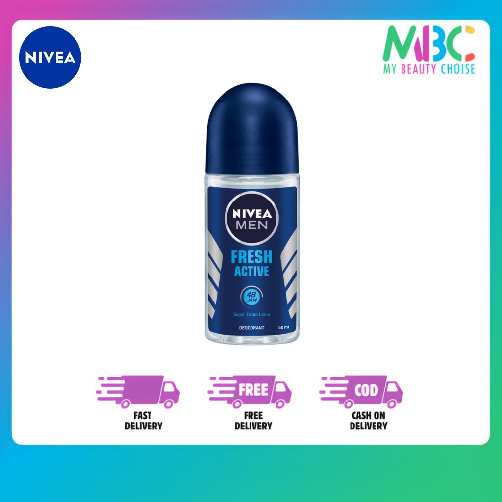 Nivea Men Deodorant Roll On Fresh Active Lazada Indonesia