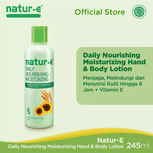 NaturE 100 IU Hand Body Lotion 245ml Natur E Daily Nourishing