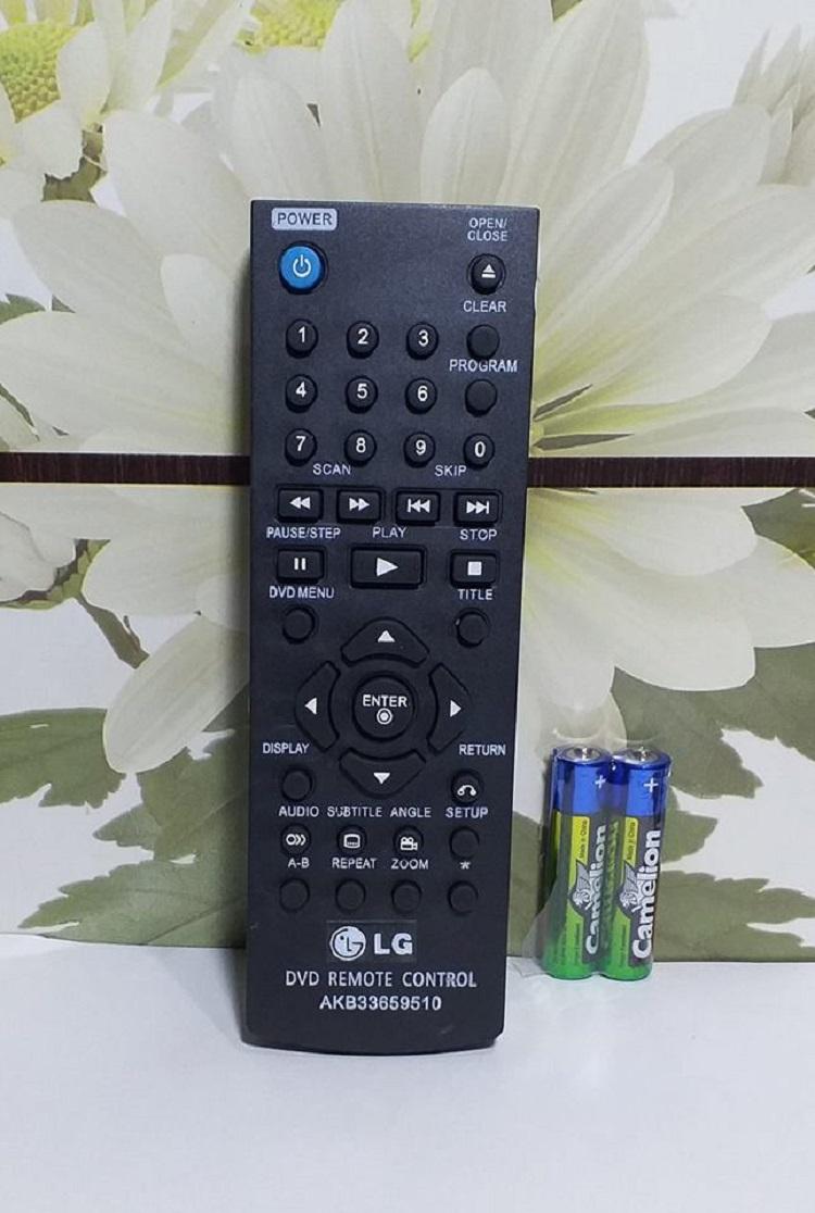 LG Remote Control DVD Player AKB33659510 - Hitam