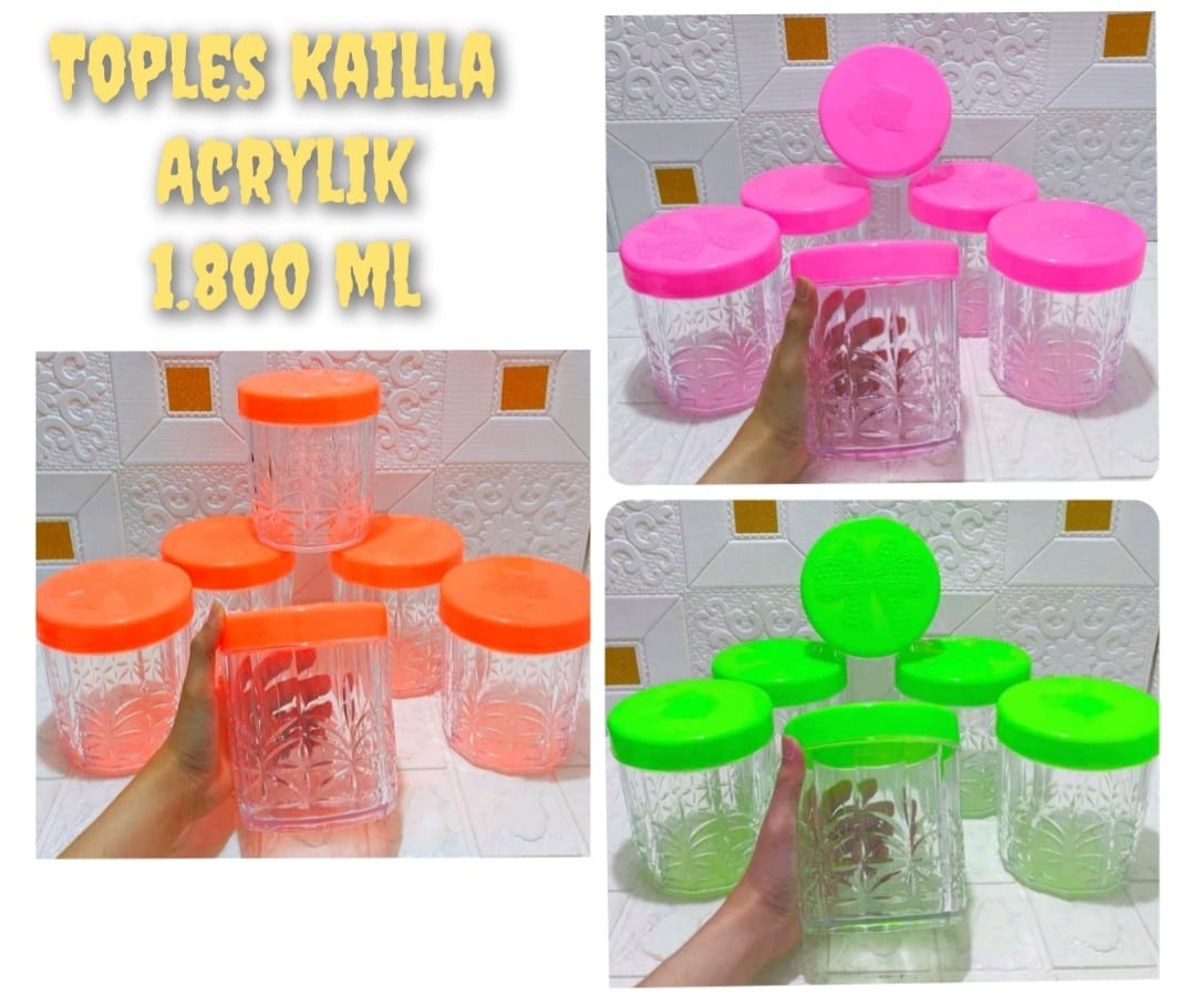 TOPLES KUE LEBARAN DIANA 1,5L/ TOPLES PLASTIK AKRILIK/ TOPLES MODEL