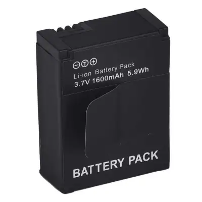 Murah Battery Replacement 1600mAh for GoPro HD Hero 3/3+ - AHDBT-301