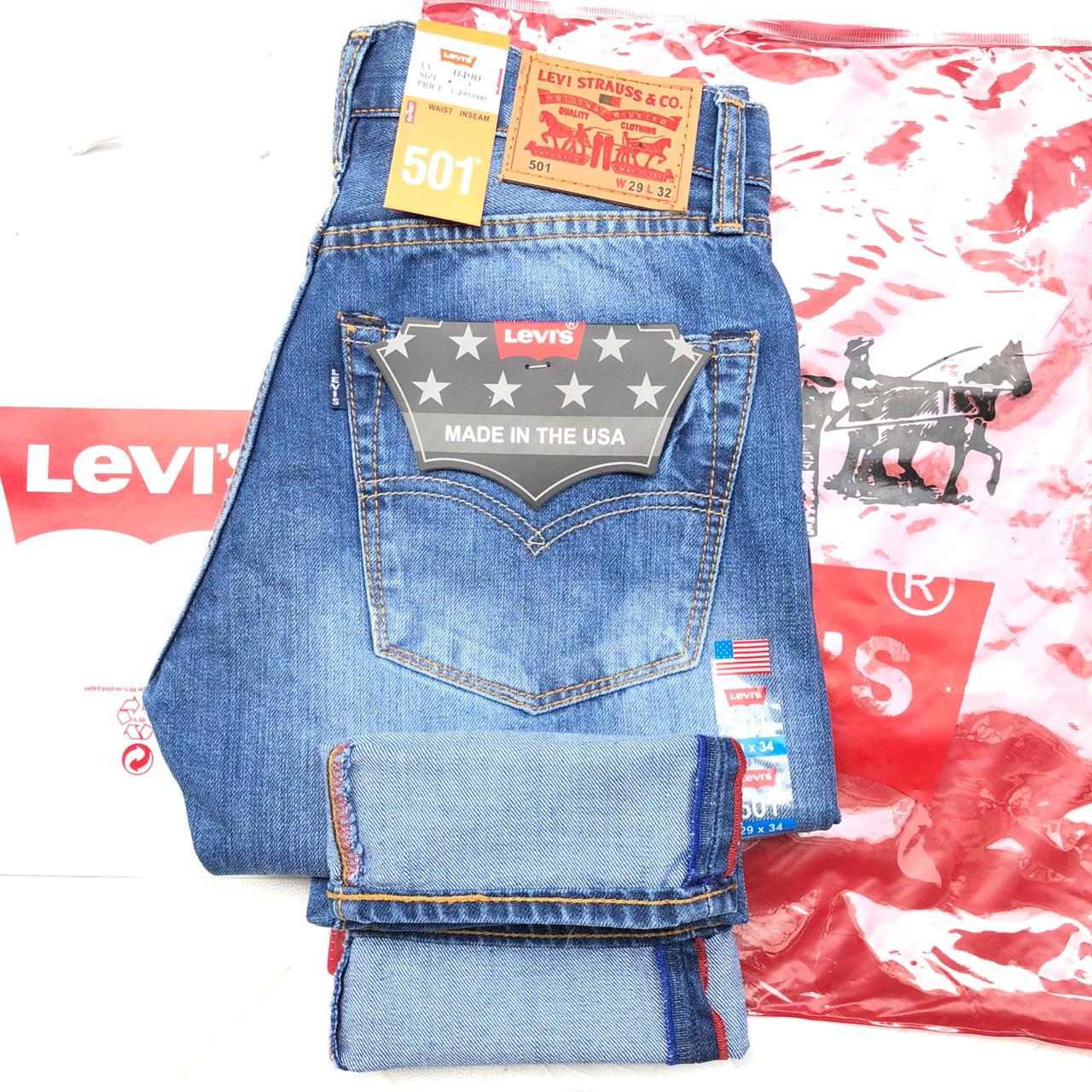 Ayasha //Celana Panjang LEVIS 501 Made 