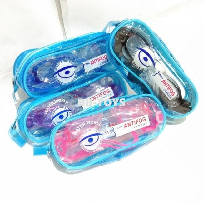 Kacamata Renang Anti Kabut Kacamata Renang Antifog Lensa Berwarna Berenang Swimming Goggle